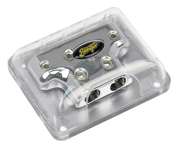Stinger - SPD514 Splittblokk 2x50mm² inn 4x25mm²ut, krom 