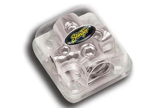 Stinger - SPD515 Splittblokk "X" 1x50mm² + 3x25mm², krom 