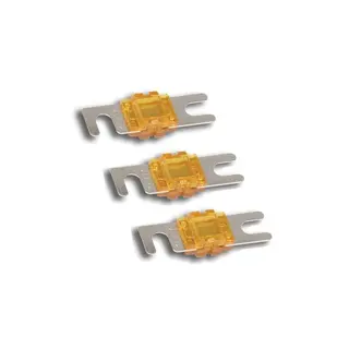 Stinger sikring MIDI 80A SPF5880 MIDI 80A mini ANL 3 i pakka, Chrome