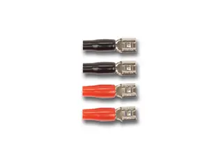Stinger - SPT5112 kabelsko 1,5-4mm², 6,3mm flatstift hunn, krom