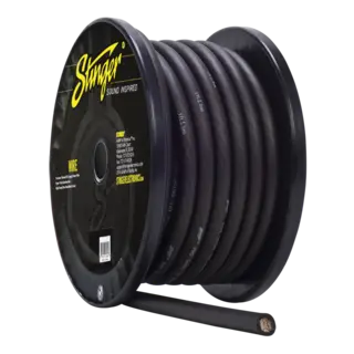 Stinger strømkabel 50mm² SPW10TB Oksygenfri kobber- sort pris pr meter