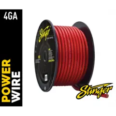 Stinger strømkabel 25mm² SPW14TR Oksygenfri kobber- rød pris pr meter