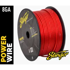 Stinger strømkabel 10mm² SPW18TR Oksygenfri kobber- rød pris pr. meter