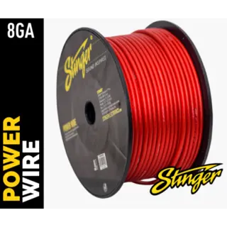 Stinger strømkabel 10mm² SPW18TR Oksygenfri kobber- rød pris pr. meter