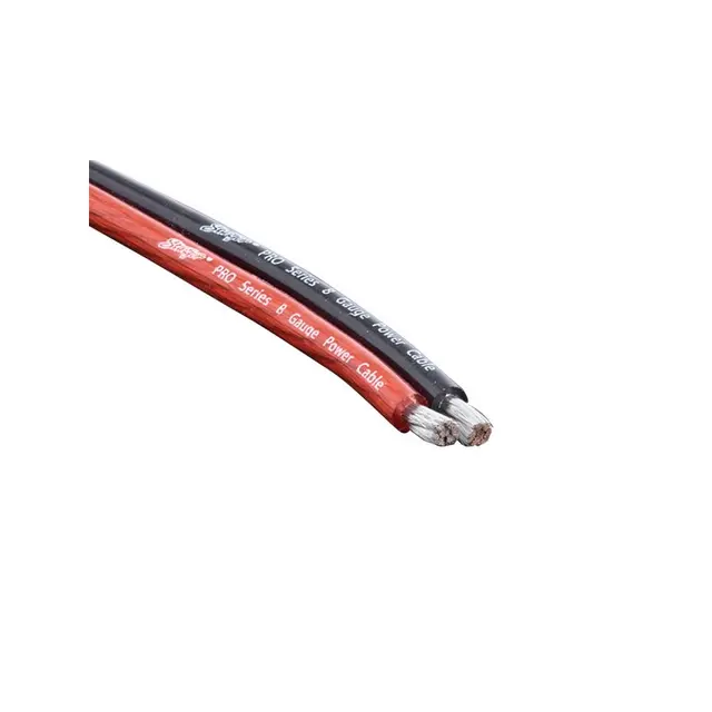 Stinger strømkabel 10mm² SPW18TR Oksygenfri kobber- rød pris pr. meter 