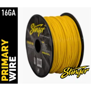 Stinger - SPW316YL strømkabel 1,5mm Gul pris pr meter