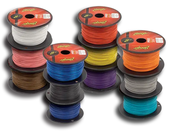 Stinger - SPW318BR strømkabel 0,75mm² Brun, 152m (rull) 