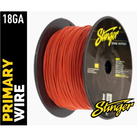 Stinger - SPW318RD strømkabel 0,75mm² Rød pris pr meter 