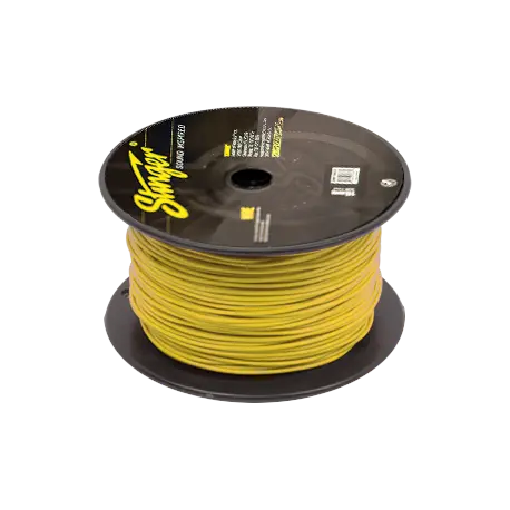 Stinger - SPW318YL strømkabel 0,75mm² Gul pris pr meter 