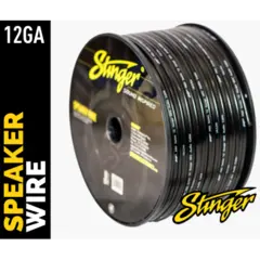 Stinger høyttalerkabel 4mm² SPW512BK 14ga. sort pris pr meter