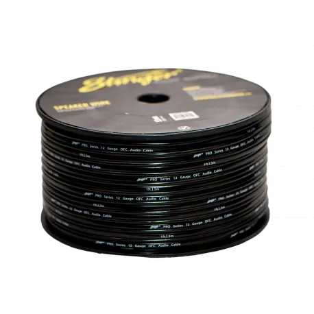 Stinger høyttalerkabel 4mm² SPW512BK 14ga. sort pris pr meter 