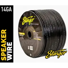 Stinger høyttalerkabel 2,5mm² SPW514BK 14ga. sort pris pr meter