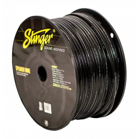 Stinger høyttalerkabel 1,5mm² SPW516BK 16ga. sort - pris pr meter 