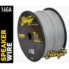 Stinger høyttalerkabel 1,5mm² SPW516GY 14ga. grå pris pr meter
