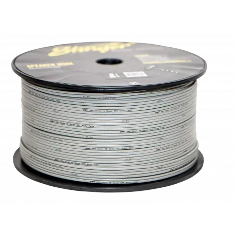 Stinger høyttalerkabel 1,5mm² SPW516WH 16ga. hvit - pris pr meter 