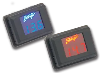 Stinger voltmeter LED SVMB 3 digit - LED - Blå