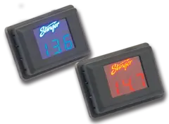 Stinger voltmeter LED SVMR 3 digit - LED - Rød