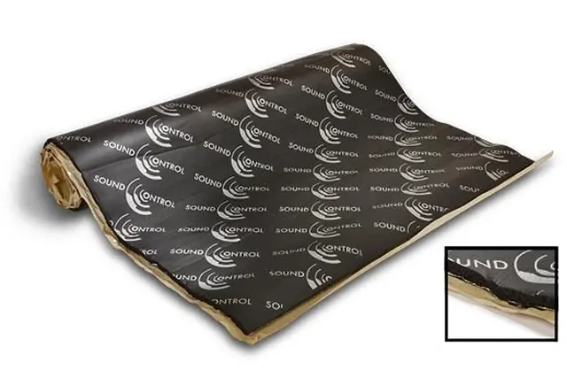 ZEALUM FINISHXL Skumbelagt dempematte 5mm tykk 