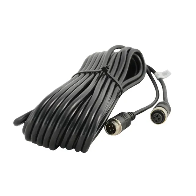 Ryggekamera Kabel 10m 4-pin 10m kabel med 4-pin kontakt 