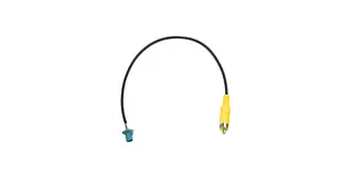 AMPIRE Video overgang Fakra > RCA Fakra Hann til RCA(Phono) Hann