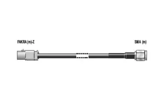 ANTENNENSYSTEME Antenne adapter FAKRA (Han) - SMA (Han)