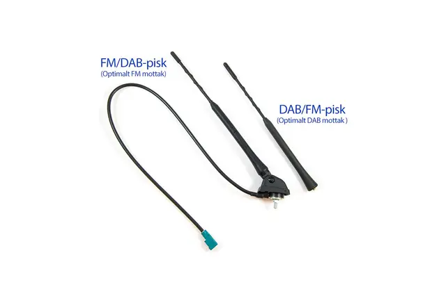 ANTENNENSYSTEME DAB-antenne - SMB Passiv antenne for montering på tak 