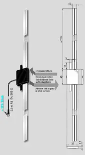 ANTENNENSYSTEME DAB-antenne - SMB Aktiv vindusantenne