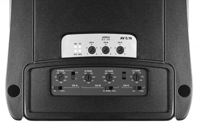 Audison VOCE 5-kanals forsterker 1650W RMS  @ 2/4ohm 