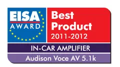 Audison VOCE 5-kanals forsterker 1650W RMS  @ 2/4ohm