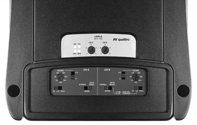 Audison VOCE 4-kanals forsterker 200W RMS x 4 @ 2ohm 