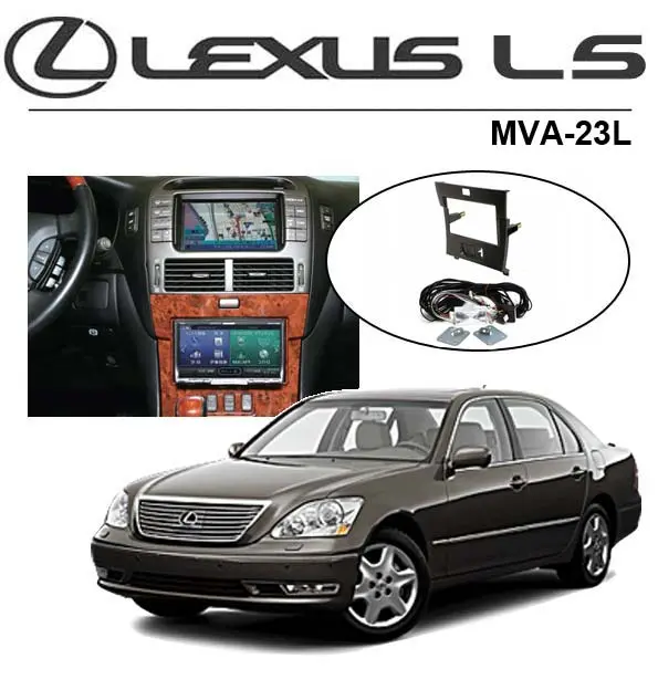 BEATSONIC PREMIUM komplett 2-DIN kit LS m/navi m/Mark Levinson (2001-2003) 