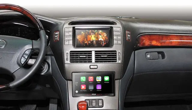 BEATSONIC PREMIUM komplett 2-DIN kit LS m/navi m/Mark Levinson (2001-2003) 