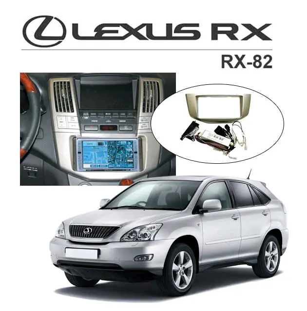 BEATSONIC PREMIUM komplett 2-DIN kit RX m/navi m/aktivt system (2004-2008) 