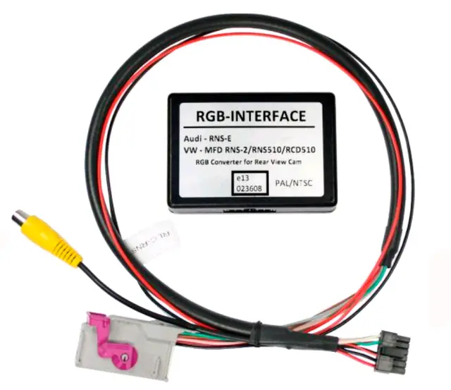 CAS Ryggekamera interface Audi m/Audi Navi Plus (RNS-E) 