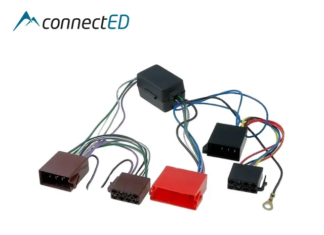 ConnectED aktiv ISO-adapter Audi/VW m/mini-ISO & non-Bose system 