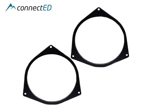 ConnectED MDF høyttaleradaptere (165mm) Audi A6 (1997 - 2004) front/rear 