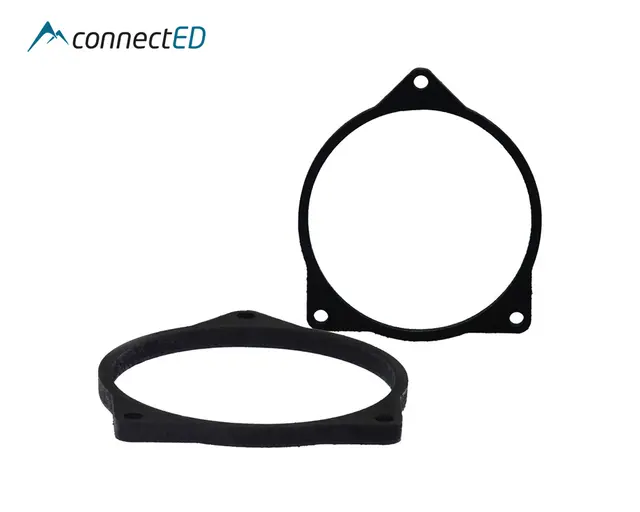 ConnectED MDF høyttaleradaptere (100mm) BMW 5-serie (E6x) (2004 - 2010) front 