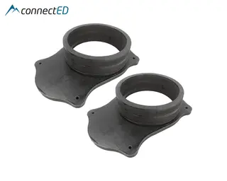 ConnectED MDF høyttaleradaptere (165mm) Ford Transit Custom (2013 - 2018) foran