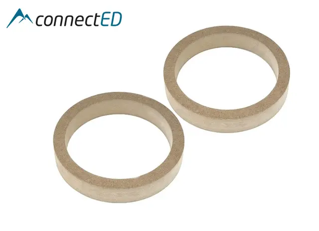ConnectED MDF høyttaleradaptere (165mm) Universale (30mm dybde) 