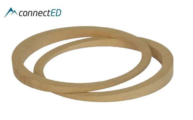 ConnectED MDF høyttaleradaptere (165mm) Universale Skråstilt (1 - 18mm dybde) 