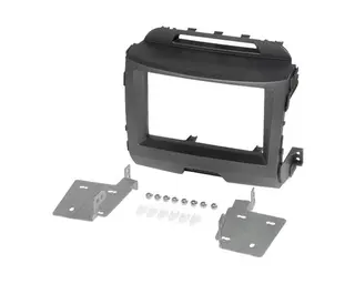 ConnectED monteringsramme 2-DIN Kia Sportage (2010 - 2015) Mørk grå