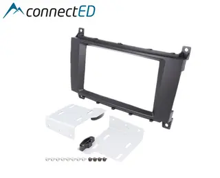 ConnectED Premium monteringsramme 2-DIN MB C (2005-2006) / G (2007 - 2012)