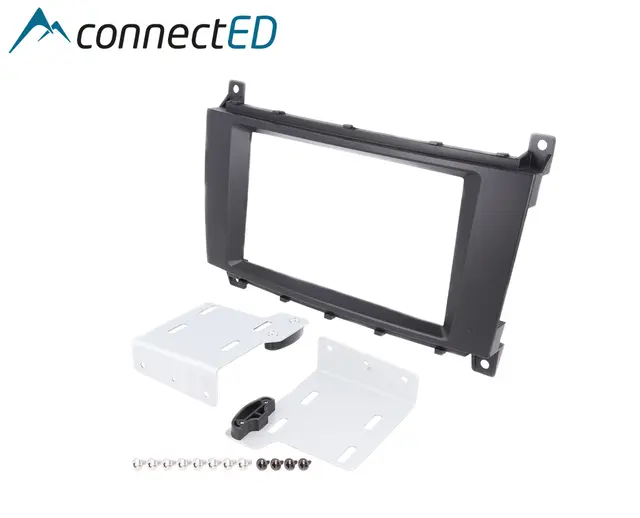 ConnectED Premium monteringsramme 2-DIN MB C (2005-2006) / G (2007 - 2012) 