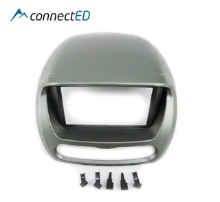 ConnectED monteringsramme 2-DIN iMiev/C-Zero/iOn (2009 -->) Sølv