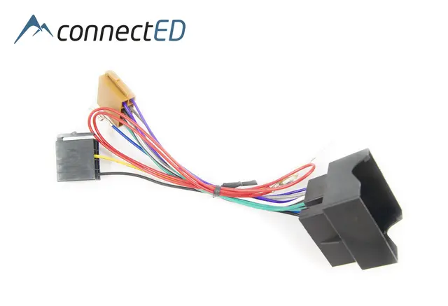 ConnectED ISO-adapter Audi/Seat/Skoda/VW (m/Quadlock) 