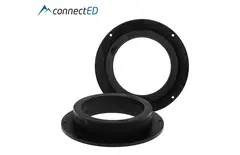 ConnectED MDF høyttaleradaptere (165mm) Audi A4/A5/Q3 (2007 -->) (foran)