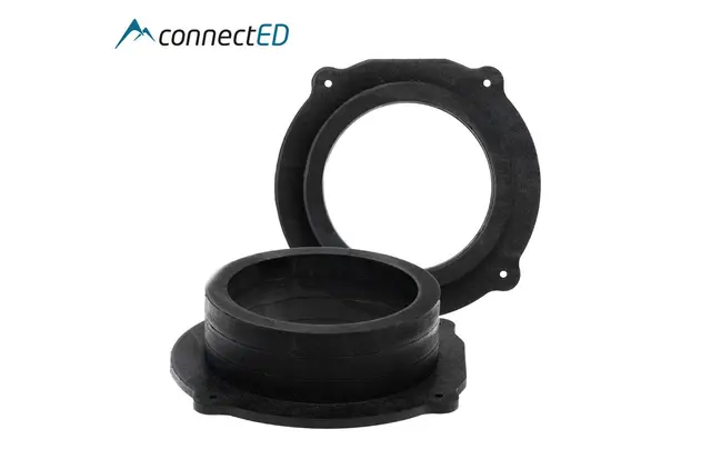 ConnectED MDF høyttaleradaptere (165mm) Audi TT/Q7 (2006 - 2014) (foran) 