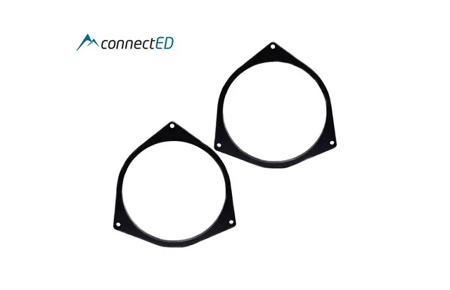 ConnectED MDF høyttaleradaptere (165mm) Audi A6 (1997 - 2004) front/rear 