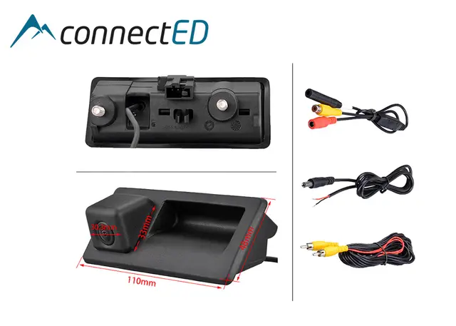 ConnectED Ryggekamera håndtak Audi/Porsche/Seat/VW (2006 --->) 