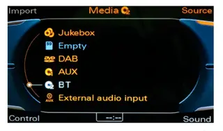 ConnectED BT AUDIO/AUX-adapter (MOST) Audi m/MMI 3G